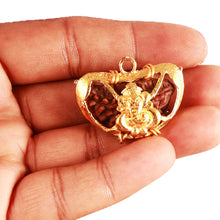 Load image into Gallery viewer, 1 Mukhi half moon shaped from India - Bead No.285