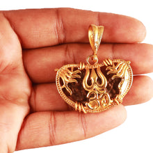 Load image into Gallery viewer, 1 Mukhi half moon shaped from India - Bead No. 291