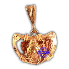 Load image into Gallery viewer, 1 Mukhi half moon shaped from India - Bead No. 301