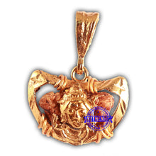 Load image into Gallery viewer, 1 Mukhi half moon shaped from India - Bead No. 302