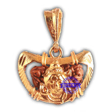 Load image into Gallery viewer, 1 Mukhi half moon shaped from India - Bead No. 304