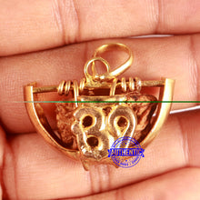 Load image into Gallery viewer, 1 Mukhi half moon shaped from India - Bead No. 305