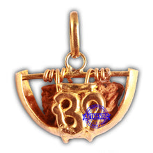 Load image into Gallery viewer, 1 Mukhi half moon shaped from India - Bead No. 305