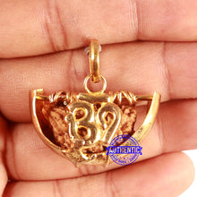 Load image into Gallery viewer, 1 Mukhi half moon shaped from India - Bead No. 307