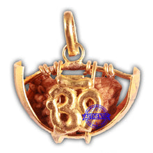 Load image into Gallery viewer, 1 Mukhi half moon shaped from India - Bead No. 308