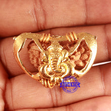 Load image into Gallery viewer, 1 Mukhi half moon shaped from India - Bead No. 322