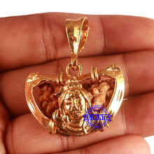 Load image into Gallery viewer, 1 Mukhi half moon shaped from India - Bead No. 333