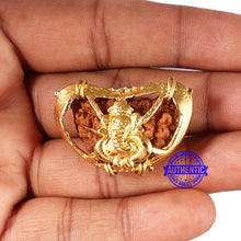 Load image into Gallery viewer, 1 Mukhi half moon shaped from India - Bead No. 339