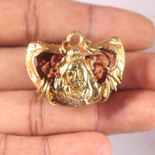 Load image into Gallery viewer, 1 Mukhi half moon shaped from India - Bead No. 348