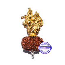 Load image into Gallery viewer, 10 Mukhi Nepalese Radha Krishna Pendant - Bead No. 2