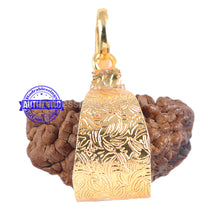 Load image into Gallery viewer, 1 Mukhi half moon shaped from India - Bead No. 154