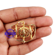 Load image into Gallery viewer, 1 Mukhi half moon shaped from India - Bead No. 203