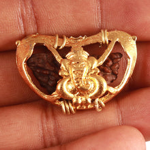 Load image into Gallery viewer, 1 Mukhi half moon shaped from India - Bead No. 266
