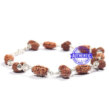 Load image into Gallery viewer, Ardhanareshwar Gaurishankar Bracelet (Pure silver)