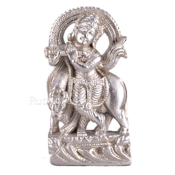 Parad / Mercury Krishna statue - 33