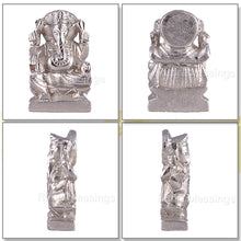 Load image into Gallery viewer, Parad / Mercury Ganesha statue - 43