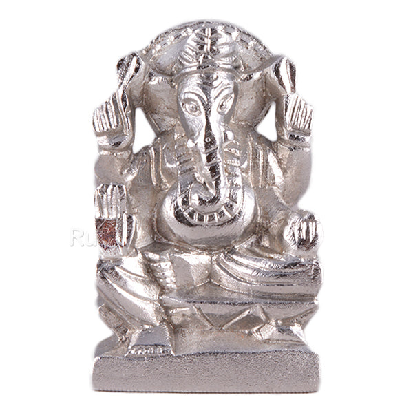 Parad / Mercury Ganesha statue - 43