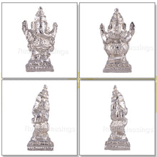 Load image into Gallery viewer, Parad / Mercury Ganesha statue - 45