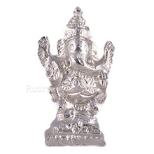 Load image into Gallery viewer, Parad / Mercury Ganesha statue - 45