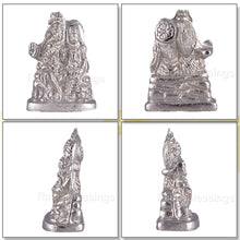 Load image into Gallery viewer, Parad / Mercury Shiv Parivar statue - 48
