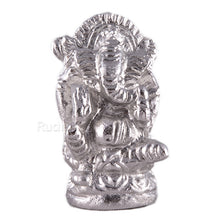 Load image into Gallery viewer, Parad / Mercury Ganesha statue - 64