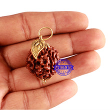 Load image into Gallery viewer, 6 Mukhi Hybrid Rudraksha - Bead No. 54 (with Belpatra accessory)