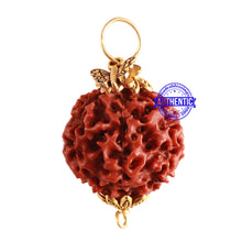 Load image into Gallery viewer, 6 Mukhi Hybrid Rudraksha - Bead No. 58 (with Butterfly accessory)