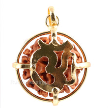 Load image into Gallery viewer, 7 Mukhi Nepalese Rudraksha in Gold Plated Locket