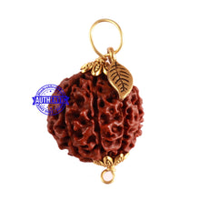 Load image into Gallery viewer, 8 Mukhi Hybrid Rudraksha - Bead No. 36 (with Leaf accessory)