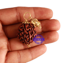 Load image into Gallery viewer, 8 Mukhi Hybrid Rudraksha - Bead No. 38 (with Lord Buddha accessory)