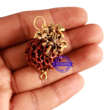 Load image into Gallery viewer, 8 Mukhi Hybrid Rudraksha - Bead No. 39 (with Hanuman accessory)