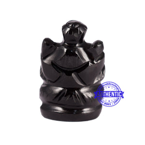 Black Agate Ganesha Statue - 73 H
