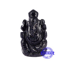 Load image into Gallery viewer, Blue Sunstone Ganesha Statue - 77 A
