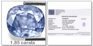 Blue Sapphire / Neelam - 19 - 1.85 carats