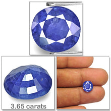 Load image into Gallery viewer, Blue Sapphire / Neelam - 23 - 3.65 carats
