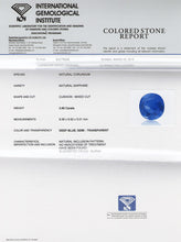 Load image into Gallery viewer, Blue Sapphire / Neelam - 23 - 3.65 carats