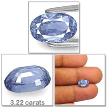 Load image into Gallery viewer, Blue Sapphire / Neelam - 25 - 3.22 carats