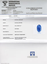 Load image into Gallery viewer, Blue Sapphire / Neelam - 25 - 3.22 carats