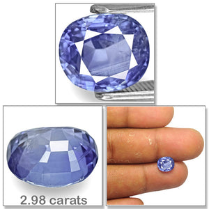 Blue Sapphire / Neelam - 26 - 2.98 carats