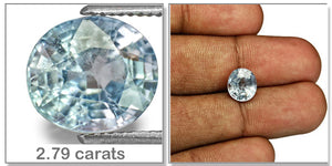 Blue Sapphire / Neelam - 17 - 2.79 carats