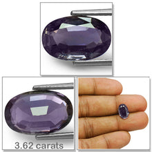 Load image into Gallery viewer, Blue Sapphire / Neelam - 18 - 3.62 carats
