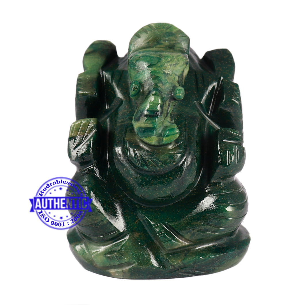 Budd Stone Ganesha Statue - 121