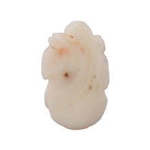 Load image into Gallery viewer, White Coral / Moonga Ganesha - 17
