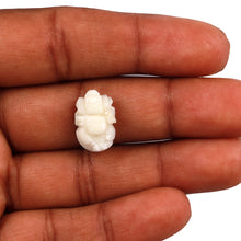 Load image into Gallery viewer, White Coral / Moonga Ganesha - 22
