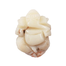 Load image into Gallery viewer, White Coral / Moonga Ganesha - 26
