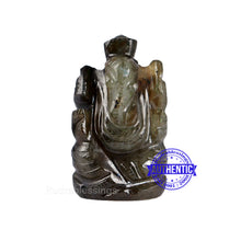 Load image into Gallery viewer, Labradorite Ganesha Statue - 102 C
