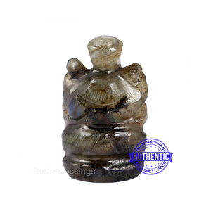 Labradorite Ganesha Statue - 102 E