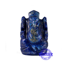 Load image into Gallery viewer, Lapis Lazuli Ganesha Statue - 25 A
