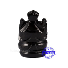 Load image into Gallery viewer, Black Agate Ganesha Statue - 73 G
