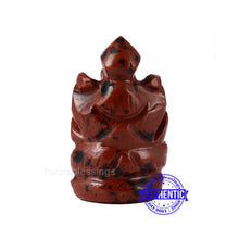 Load image into Gallery viewer, Mahagony Obsidian Ganesha Statue - 88 F
